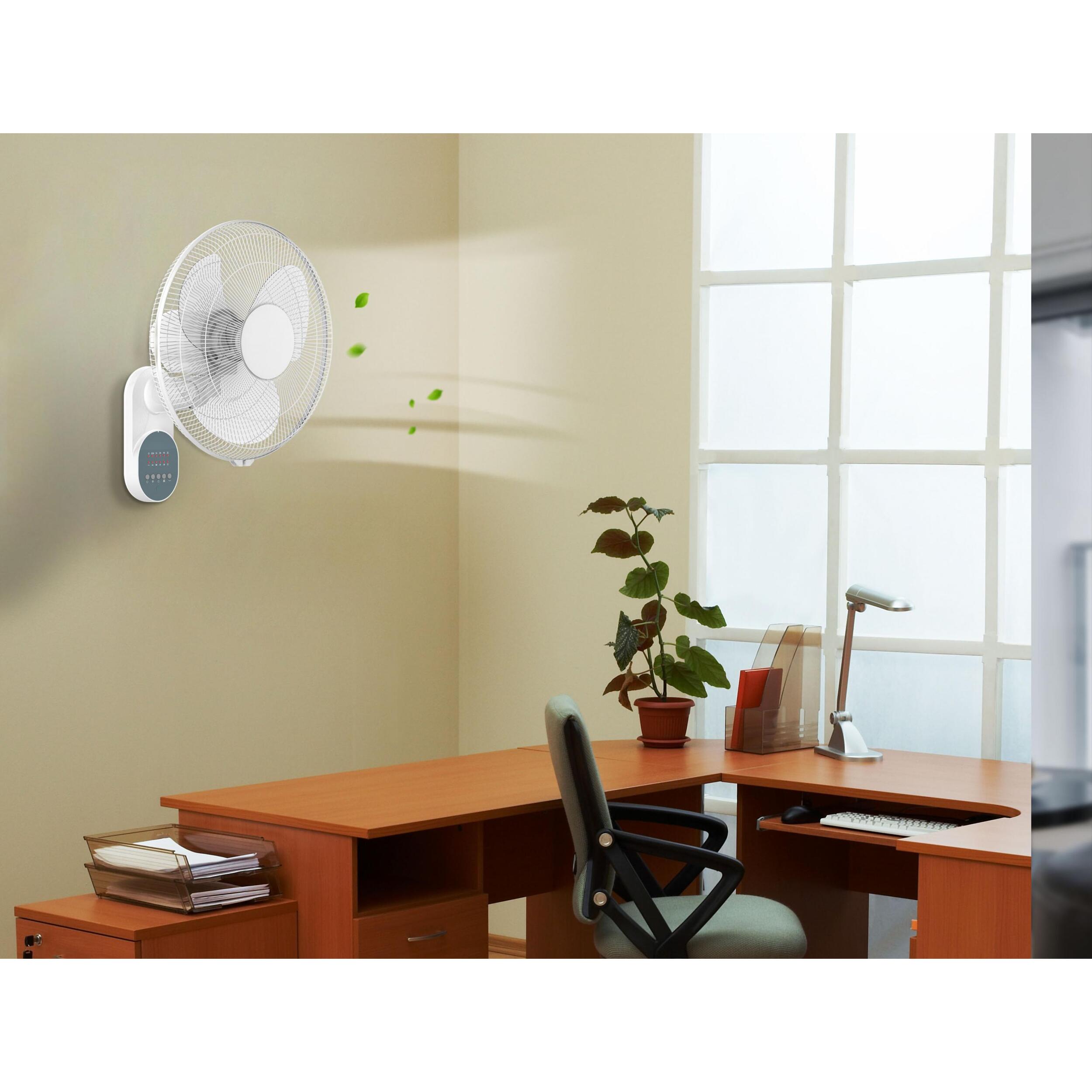 Ventilador de pared con temporizador y 3 velocidades VENTY WA 55 PURLINE