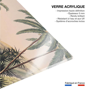 Tableau célèbre tahiti matavae au 19eme siècle  Tableau plexiglas