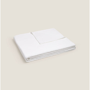 Colcha de algodón Jacquard Drite color blanco 100% Algodón