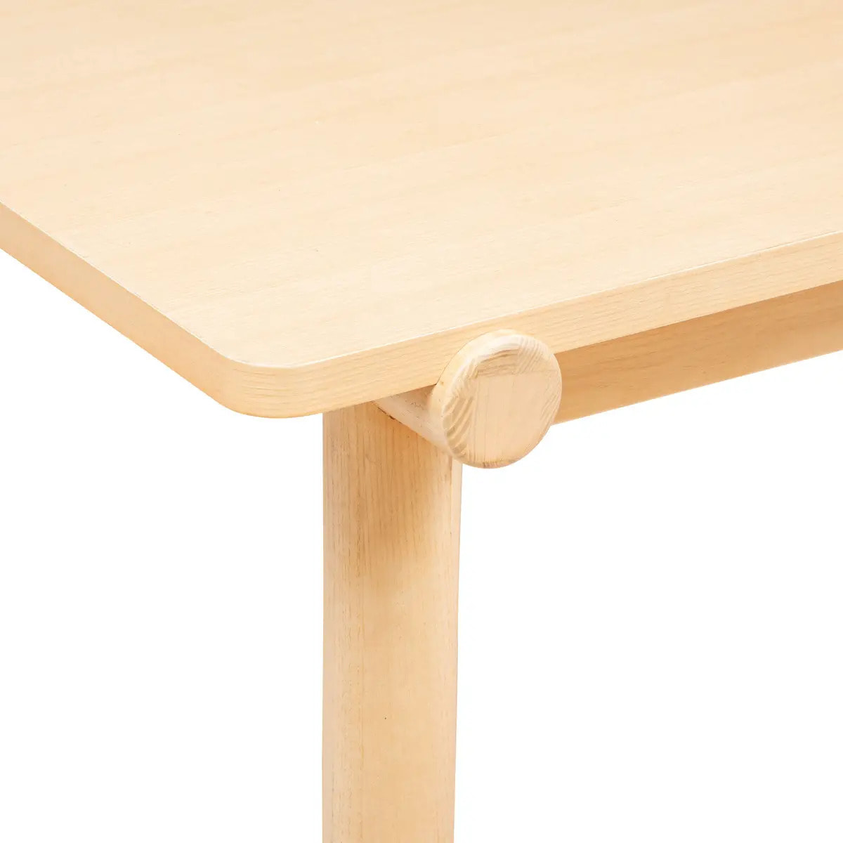 Table à manger "Arden" en placage frêne L160cm