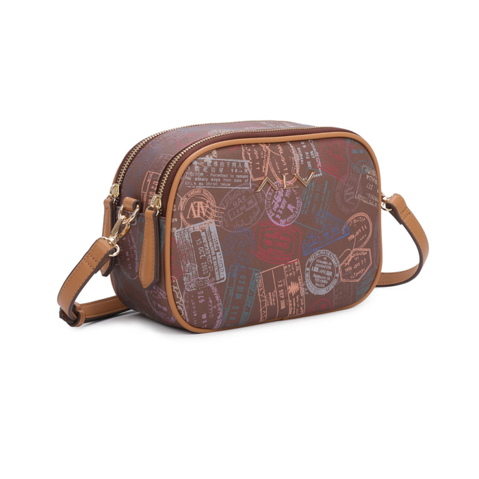 Borsa a tracolla  da donna Poliuretano Prodotto alla Moda 24x10x17 cm