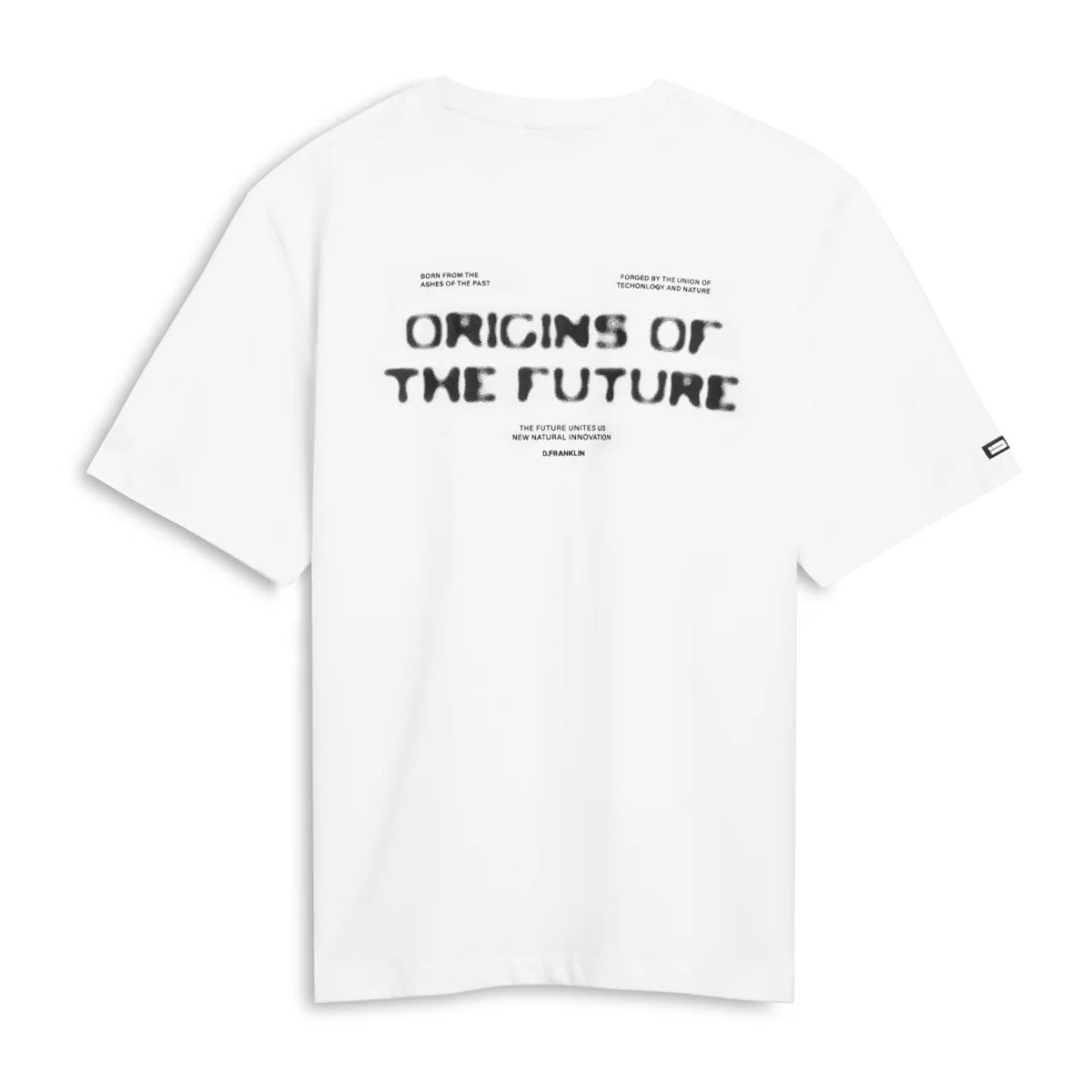 Camiseta Origins D.Franklin Blanco/ Negro