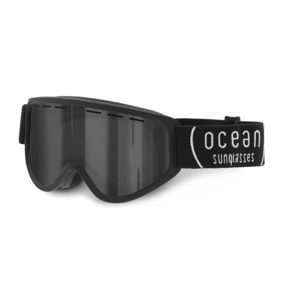 Gafas de esquí OCEAN ICE - Negro / Ahumada con borde negro