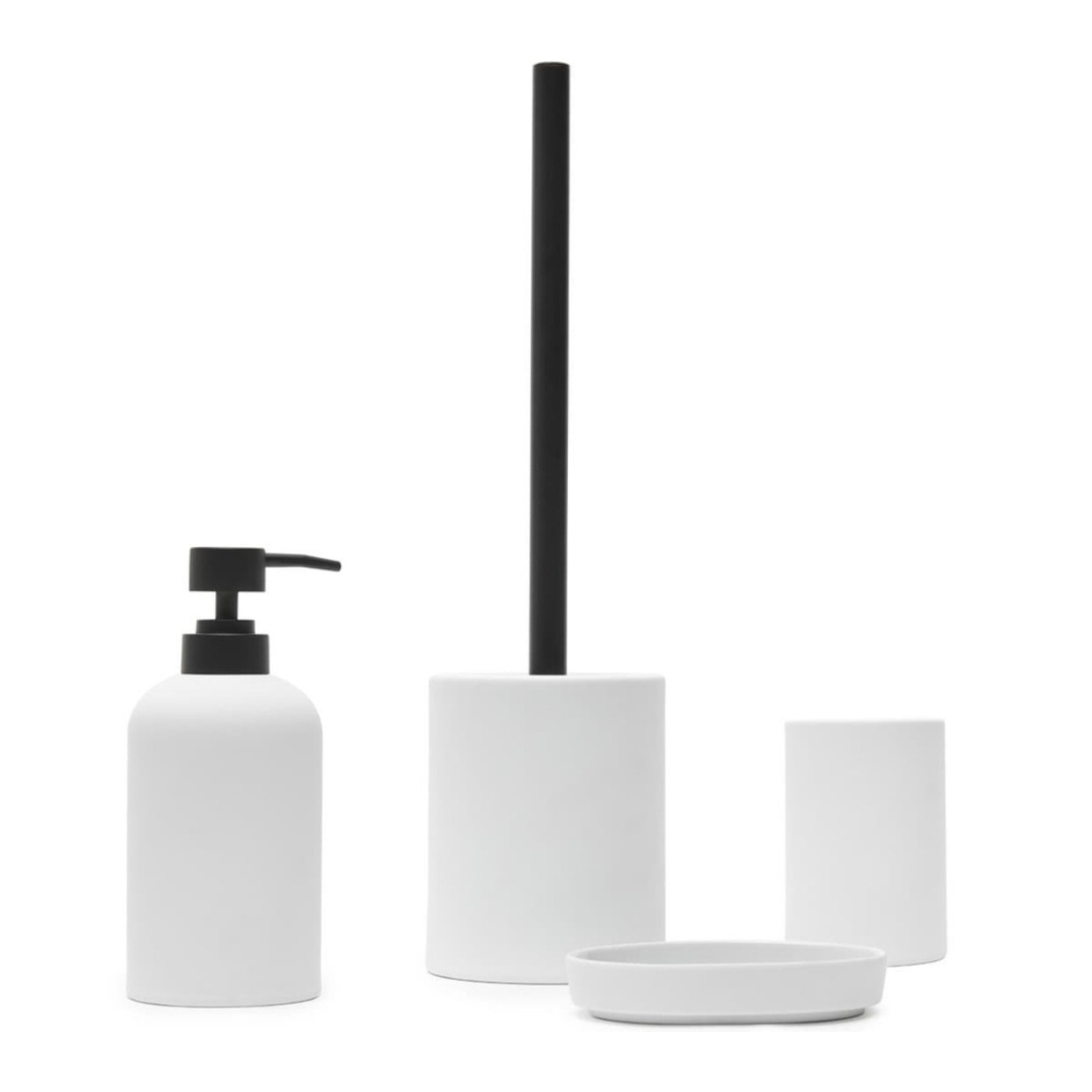 Feel porte-savon en céramique, blanc (SATDFEEL39BI)