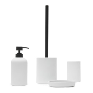 Feel porte-savon en céramique, blanc (SATDFEEL39BI)