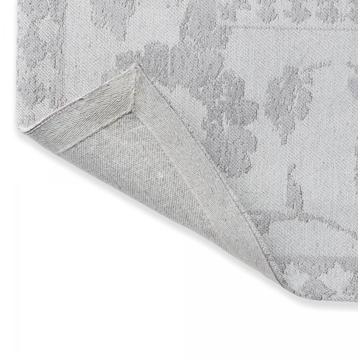 Tapis salon et chambre fait main en coton motif floral CHICDOUB