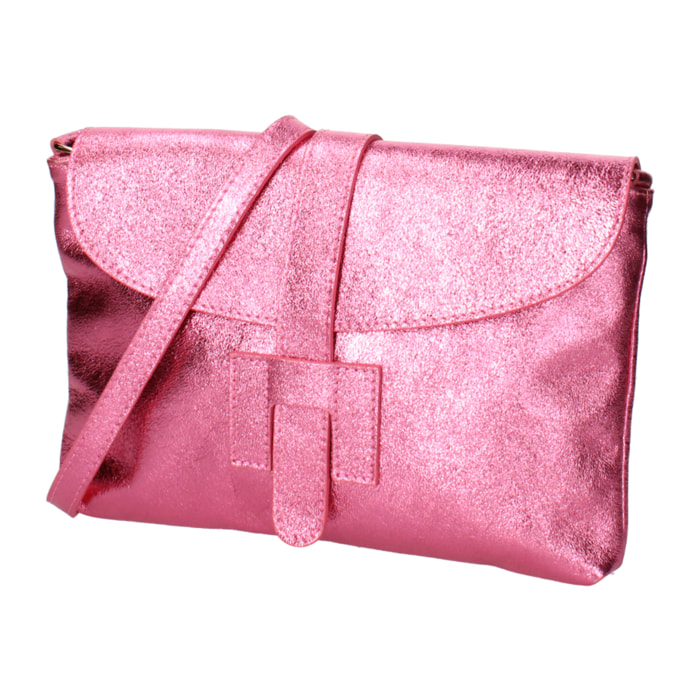 Pochette da donna In Vera pelle Made in Italy 26x19x3 cm