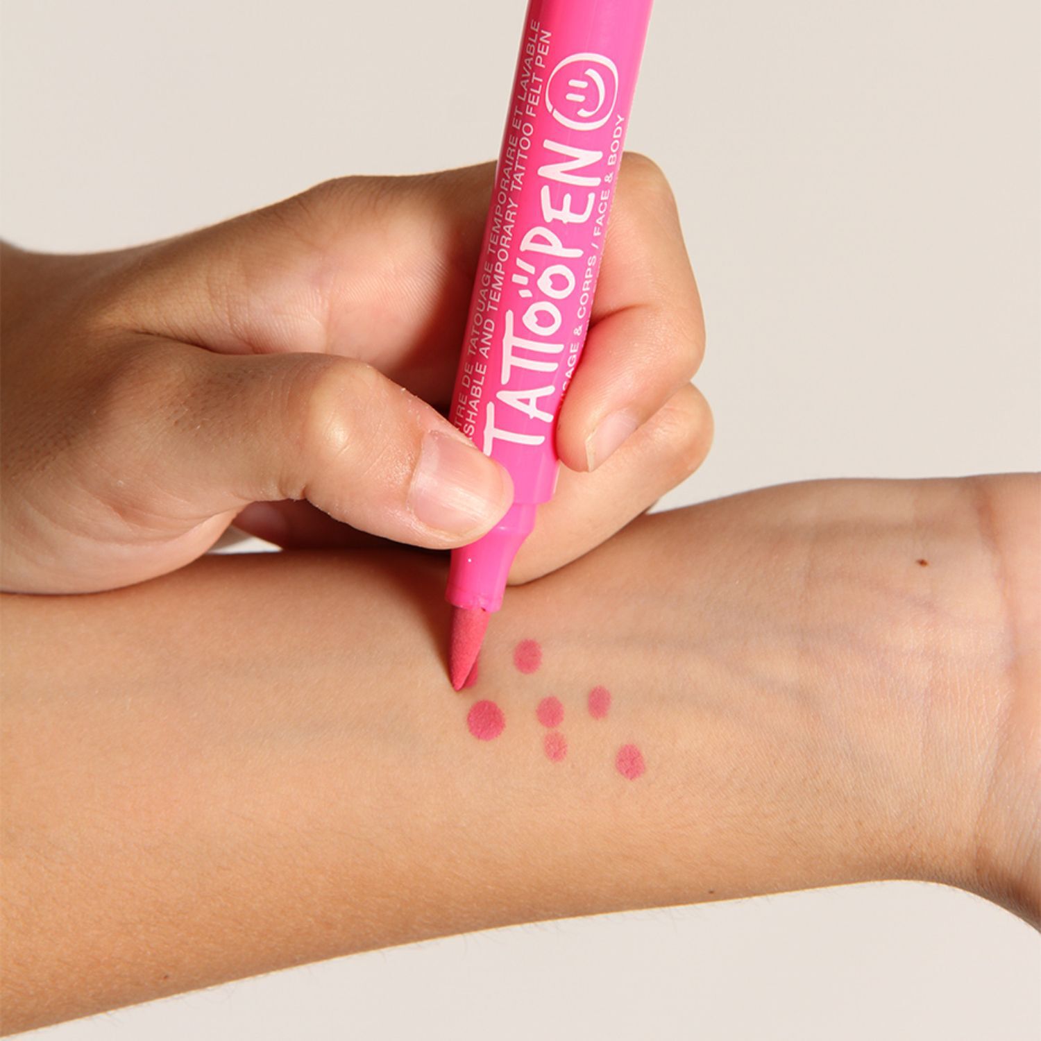 Tattoopen - Feutre de Tatouage Temporaire et Lavable Visage et Corps