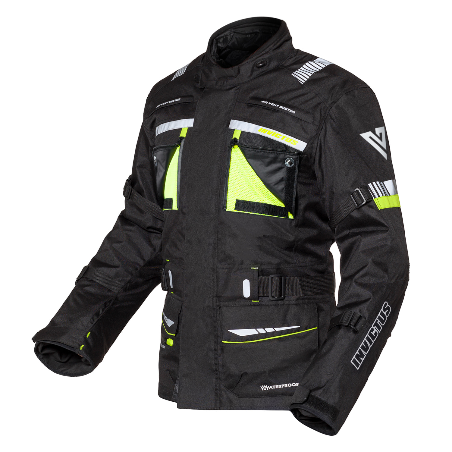 CHAQUETA DE MOTO TRICAPA HERACLES FLUO INVICTUS