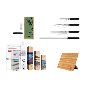 Set de cuchillos esenciales (6 piezas) - Colección Bunka