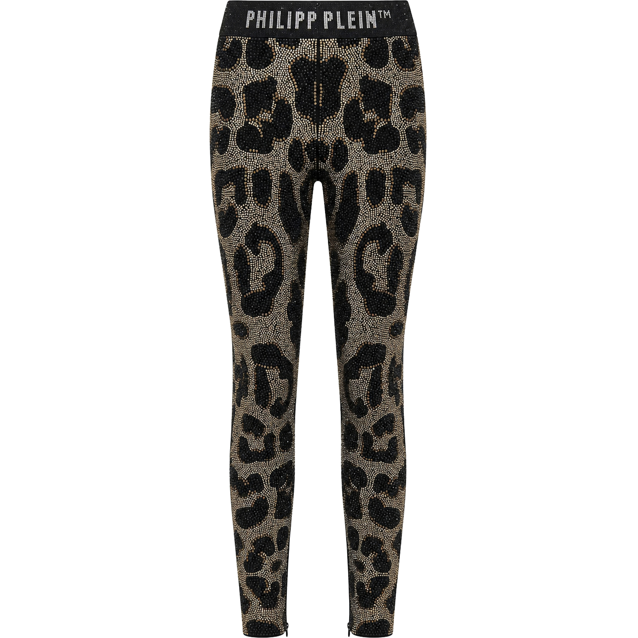 PHILIPP PLEIN Leggings deportivos LEOPARD