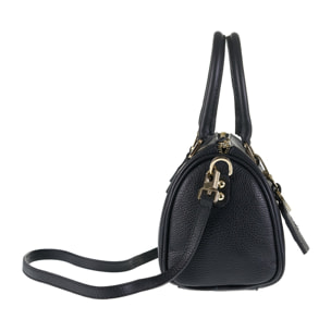 Borsa a bauletto da donna Made in Italy - Oriana Chic - 100% pelle - 23.0 x 15.0 x 14.0 cm