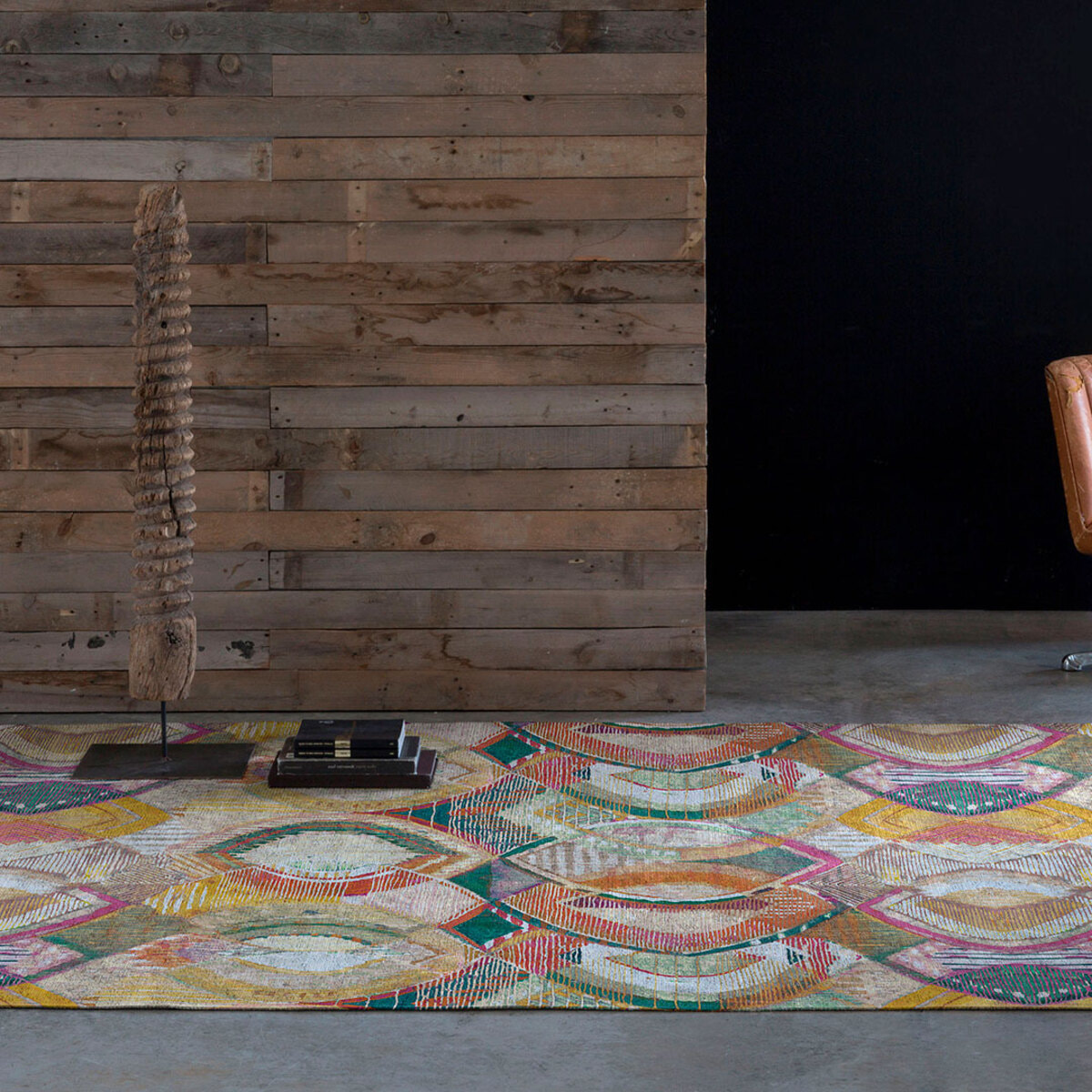 Alfombra decorativa NAF NAF BERRY multicolor. Varias medidas disponibles.