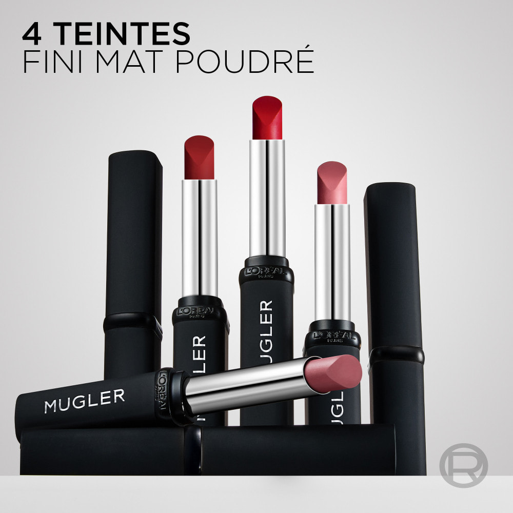 L'Oréal Paris x Mugler Rouge à Lèvres Power Matte Nude 02