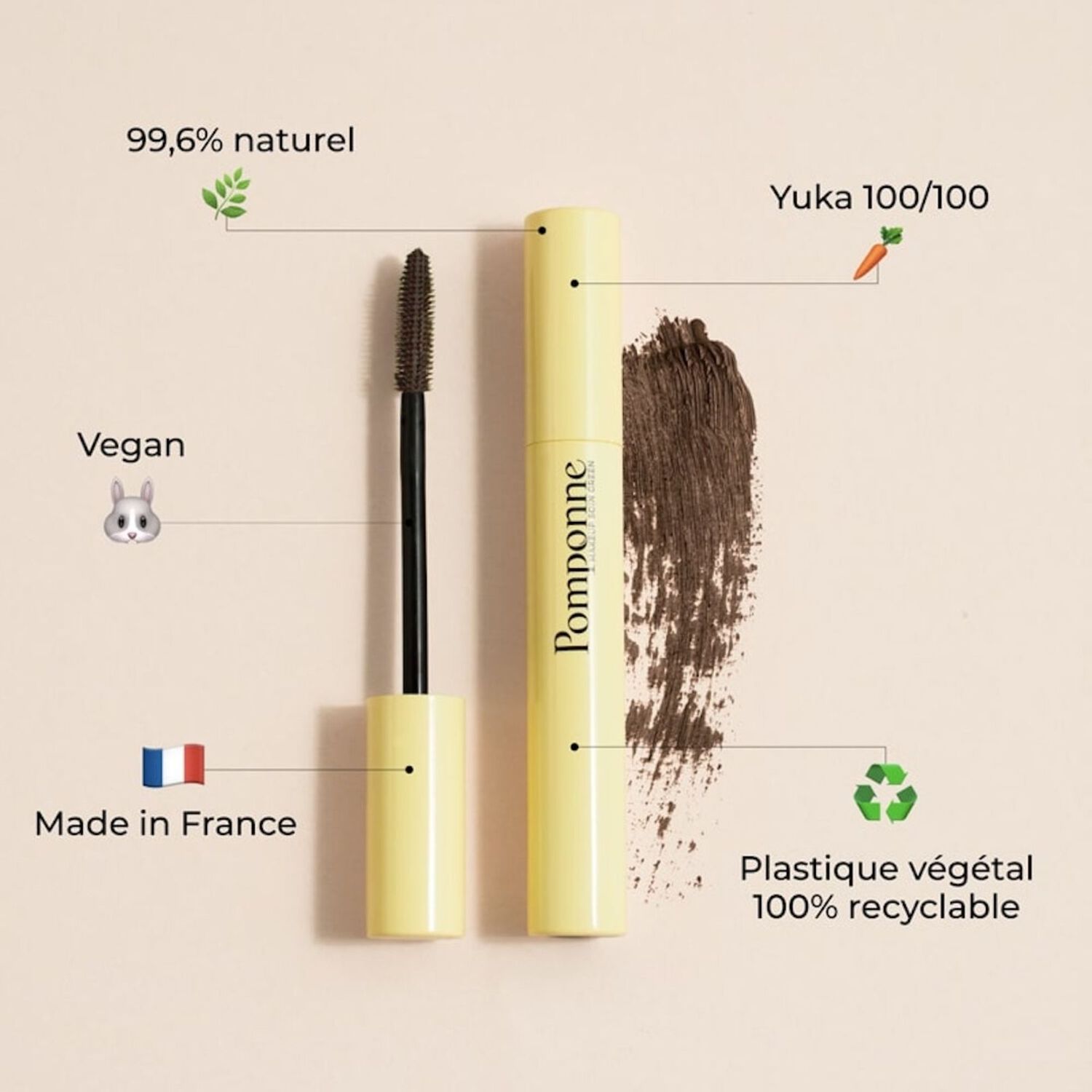 Mascara - Mascara Naturel, Booster de Cils
