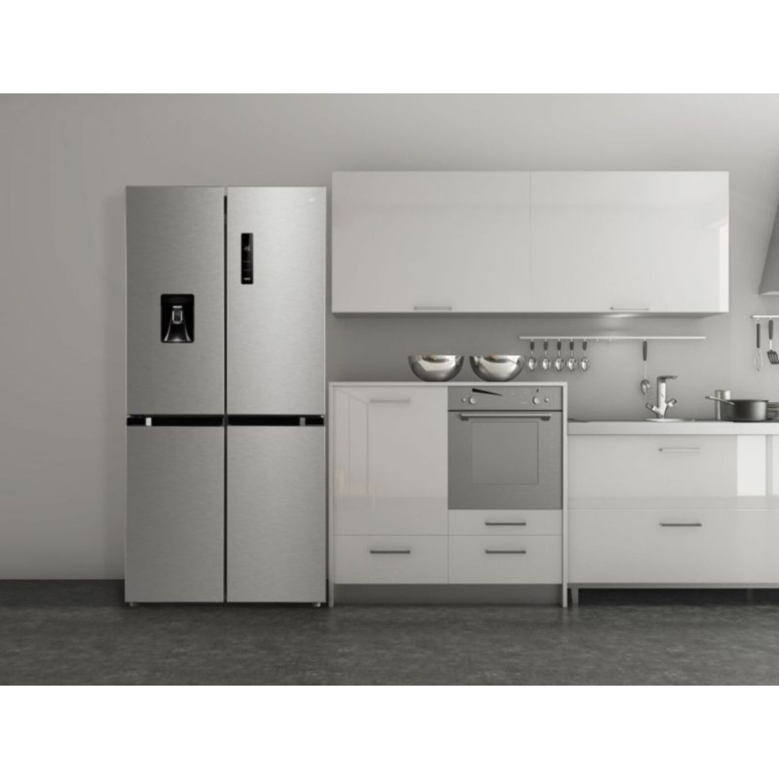 Réfrigérateur multi portes ESSENTIELB ERMVE180-85miv1