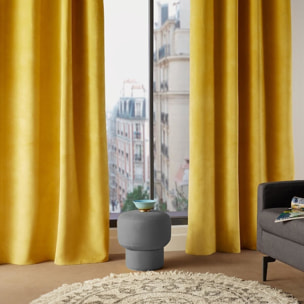 Rideau "Lilou" jaune 140x260cm