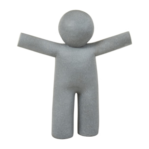 J-Line figurine P'tit Maurice - magnesium - gris - small