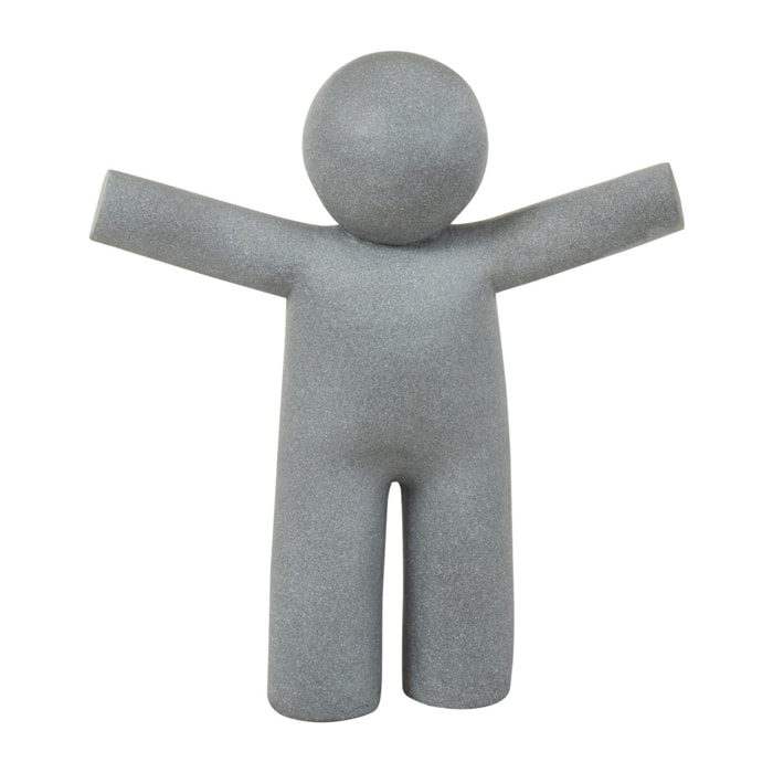 J-Line figurine P'tit Maurice - magnesium - gris - small