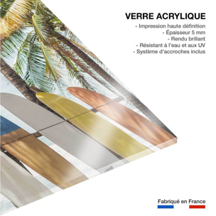 Tableau surf surf et coconut  Tableau plexiglas