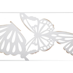 SPECCHIO DA PARETE WHITE BUTTERFLY CHARME1921 BIANCO