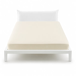 BASSETTI Lenzuolo con Angoli 100% Cotone_ Singolo_Latte