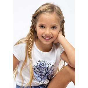 Conguitos - T-shirt casual a maniche corte stampata