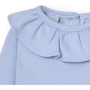 Body bebé manga larga cuello volante