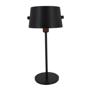 Lampe à poser en métal noir et doré  TRENDY