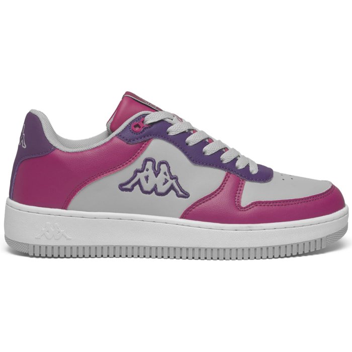 Kappa - Sneakers Uomo Donna Grigio - Logo Maserta 1.0