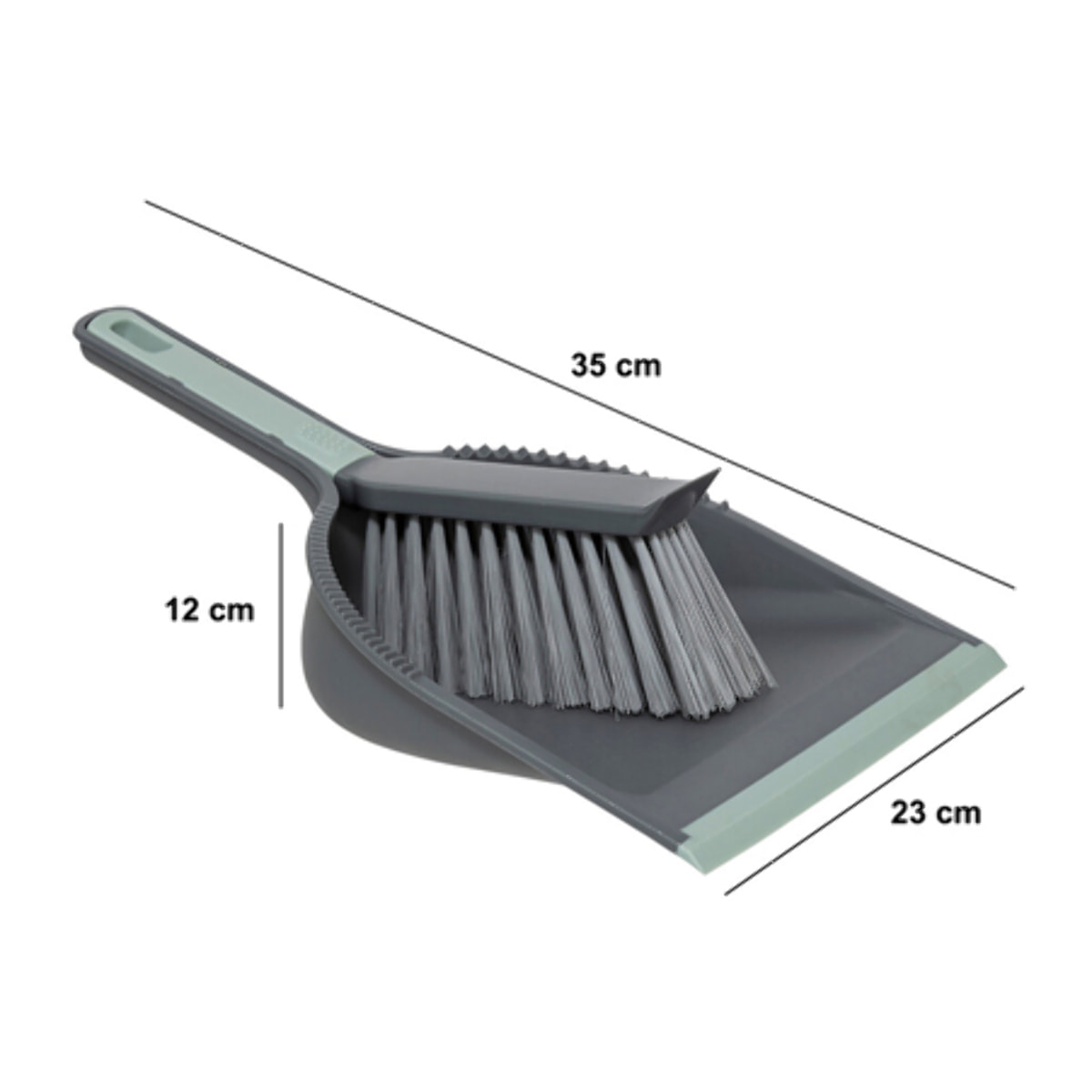 Pelle et balayette gris