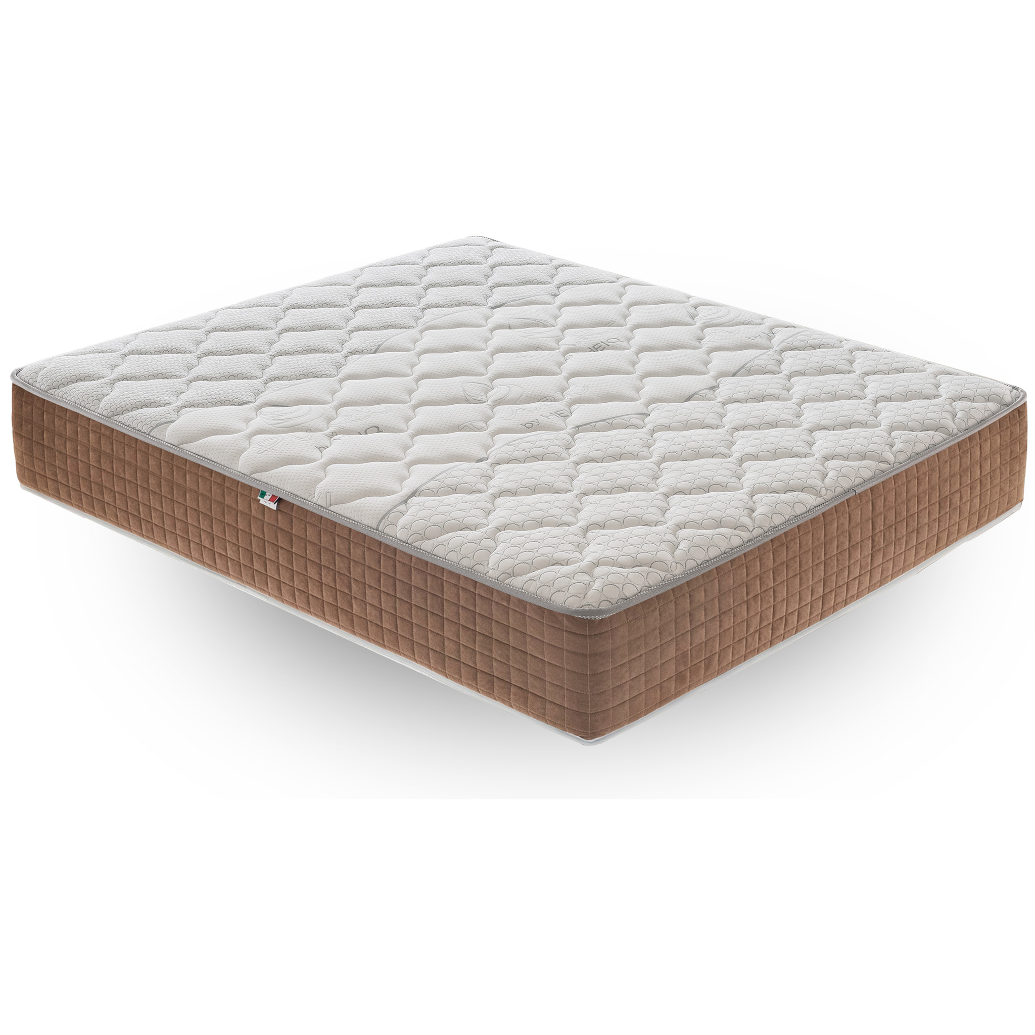 Materasso 140x200 1600 molle insacchettate e Memory Foam - Alto 25 cm - 9 Zone di Comfort