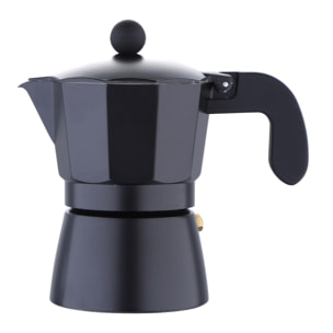 Cafetera de aluminio florencia black