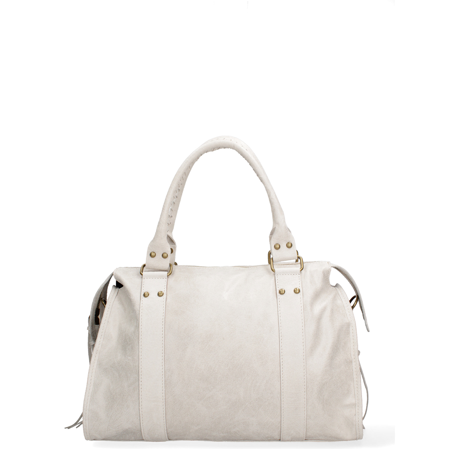 Borsa a spalla da donna - Modello Elara - Vera pelle - 41.0 x 28.0 x 13.0 cm