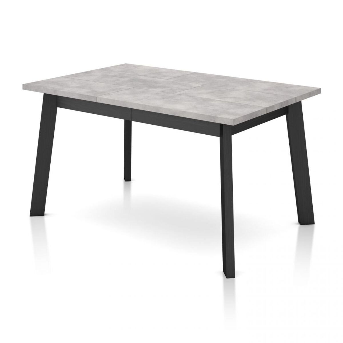 Mesa de comedor Naira 140 Cemento Negro