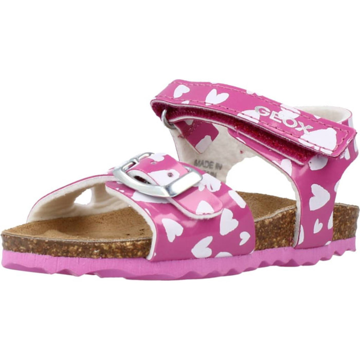 Sandalias Niña de la marca GEOX  modelo B SANDAL CHALKI GIRL ROJO