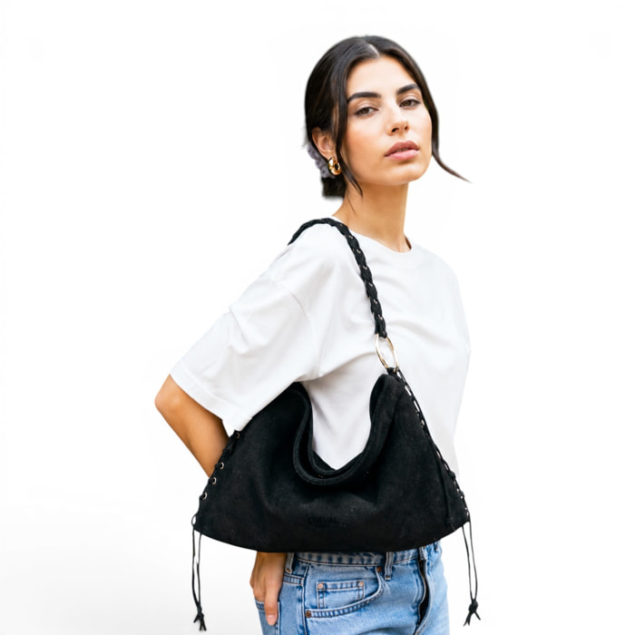Borsa a Spalla Cheval Firenze Daisy Nero