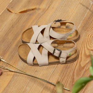 Sandalias N6005 NOBUCK BLACK / HORIZON color Black