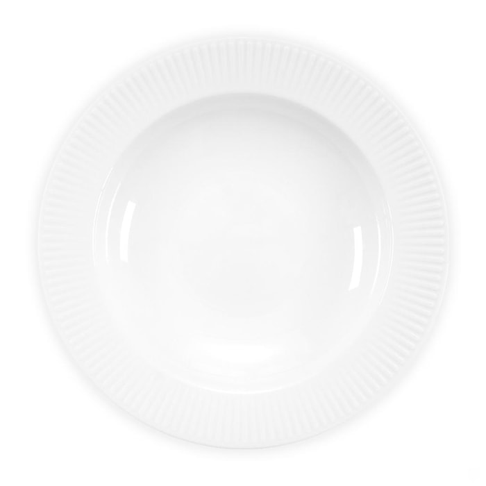 DOURO: Set de 4 assiettes creuses, ø 28 cm, en porcelaine