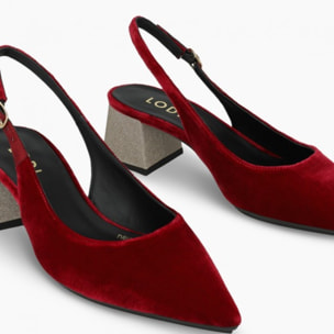 ZAPATOS DE SALÓN ROJOS CHERRI-TE