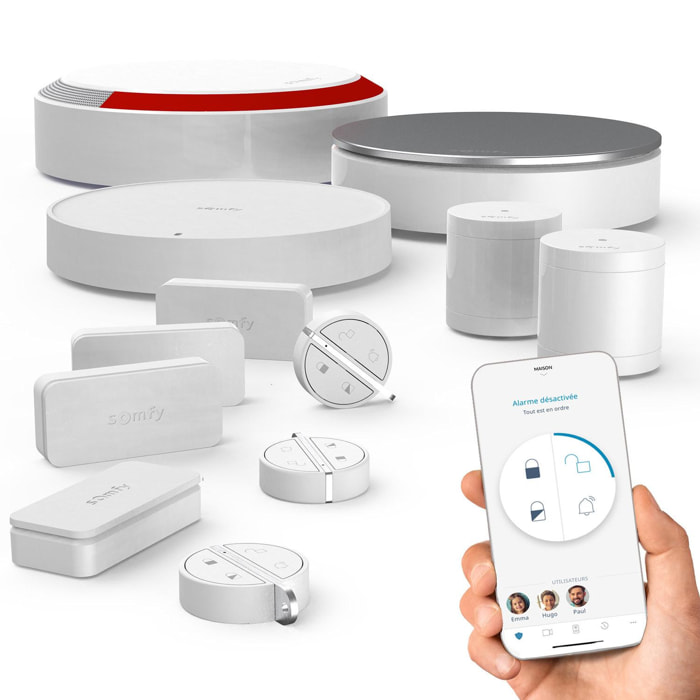 Home Alarm Essential Plus Integral - Alarme maison avec détecteurs additionnels
