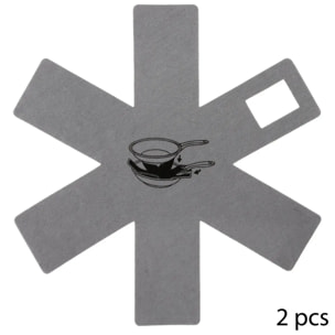 Lot de 2 protections anti-rayures en feutrine