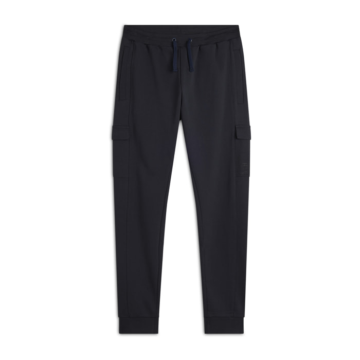 Pantalone Sportivo da Uomo in Cotone con cuciture a blocchi