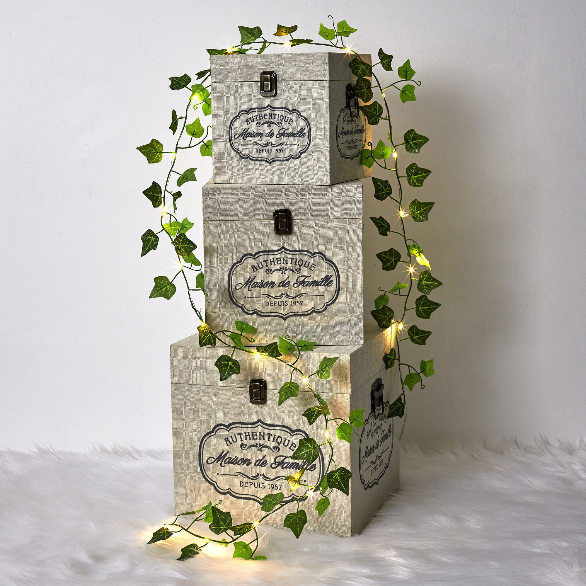 Guirlande Feuille 20 Led 2m