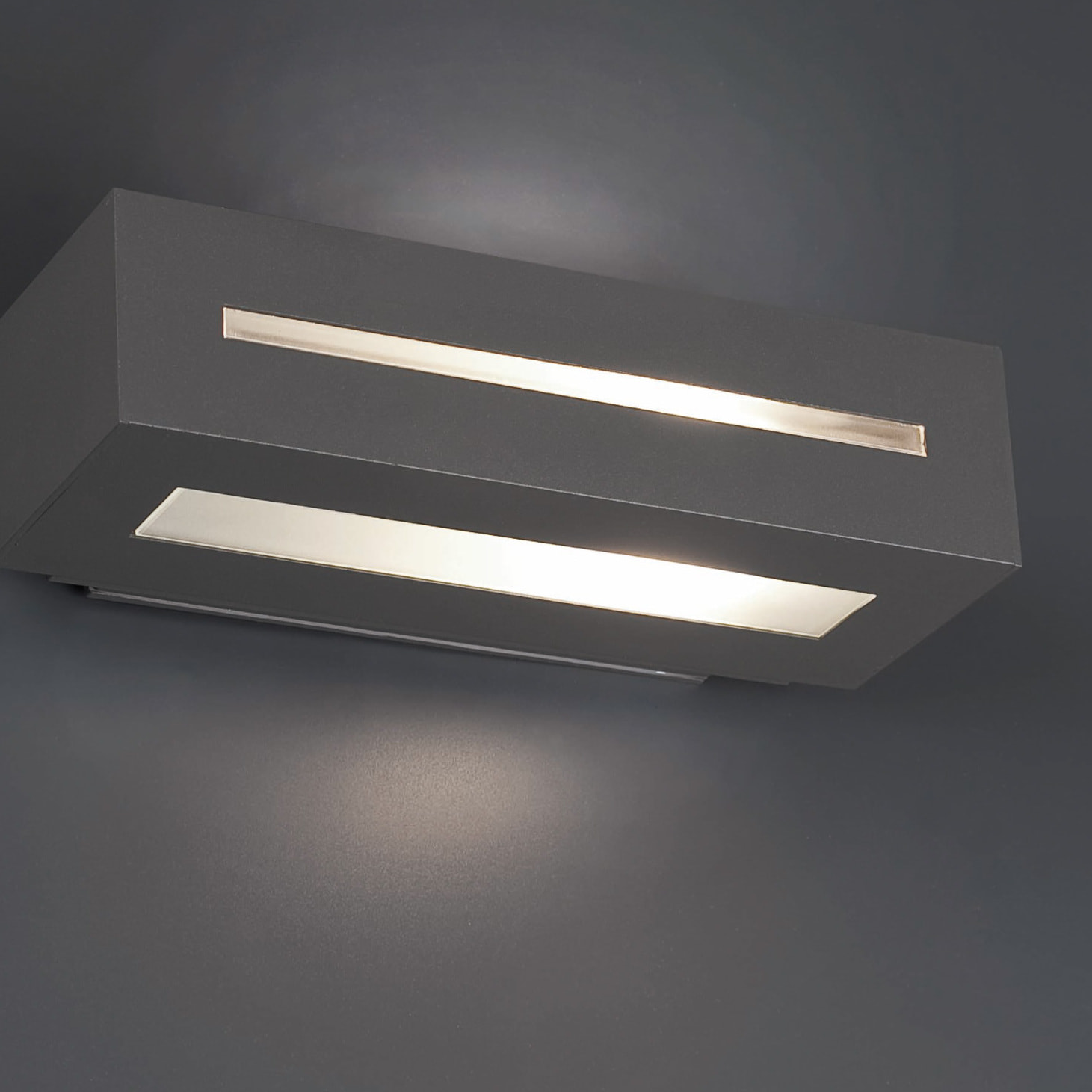 WEST-1 Lampe applique gris foncé