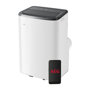 AEG Aire acondicionado portátil Comfort 6000 de 9.000 BTUs para 31-35 m² AXP26U339CW | Reacondicionado