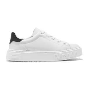 Zapatillas Unisex Casual Gumme 101 Blanco / Negro D.Franklin