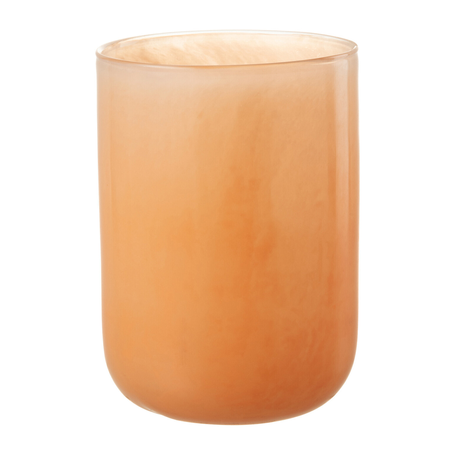 J-Line vase Corrie - verre - corail - medium - 23 cm de hauteur