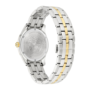 Versace Orologio Analogico Al Quarzo Greca Time Gmt