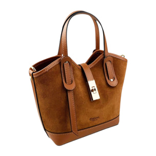 Borsa a mano Cheval Firenze Gallipoli Mini F/W Cuoio